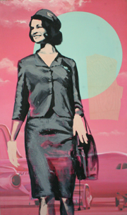 Painting by Leslie Batty